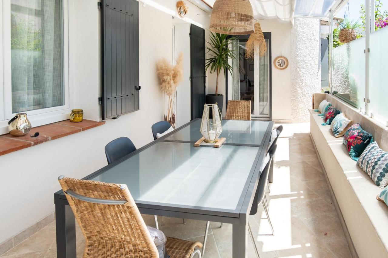 L'Oursinade - Jolie Maison Avec Jacuzzi Et Jardin Bandol Buitenkant foto